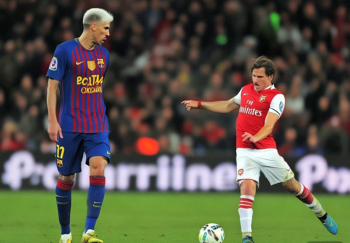 巴塞罗那VS阿森纳：欧冠经典对决与传奇瞬间回顾(图4)